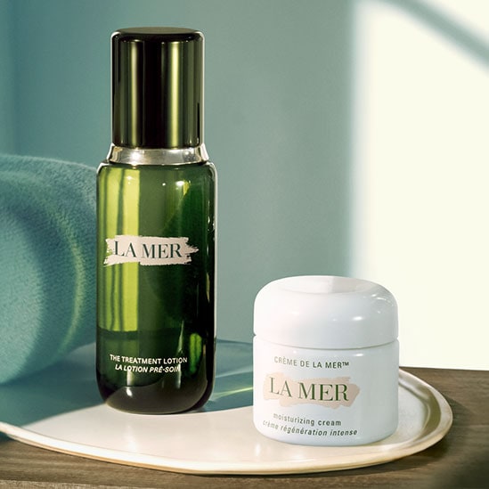 La Mer 精華水和保濕乳霜。超能修護精華露。經典乳霜。