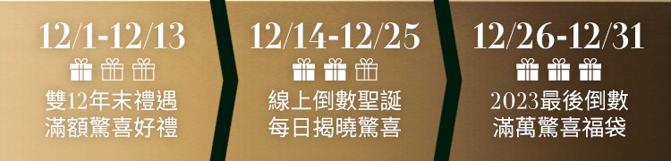 十二月聖誕驚喜預告