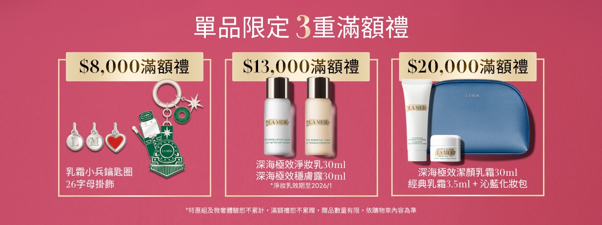 本月單品滿額禮