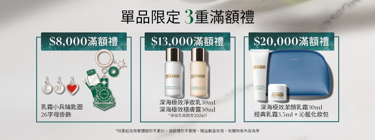 本月單品滿額禮