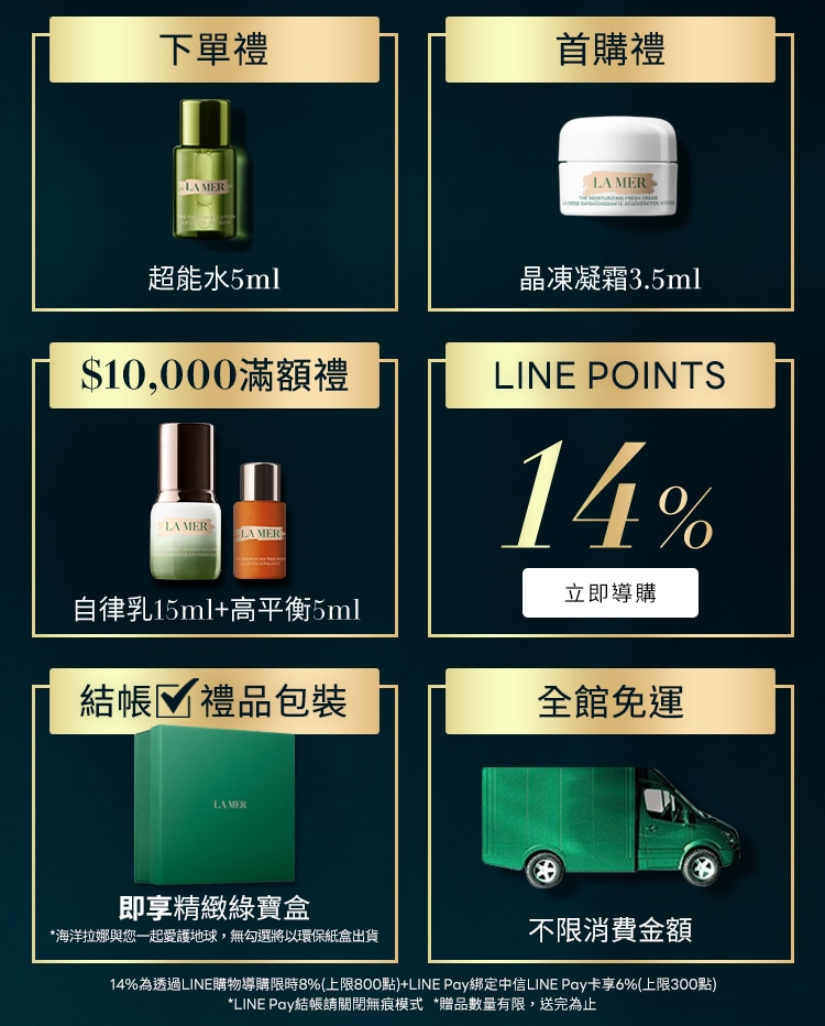 下單享超能水5ML line回饋限時最高14%